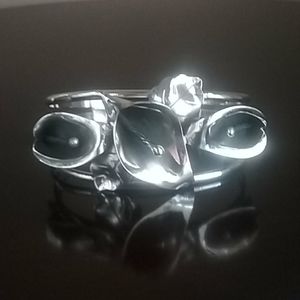 Erick's Sterling Silver Cuff Bracelet Taxco.925